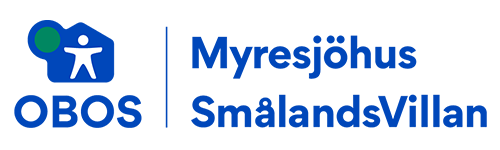 Logotyp Obos Myresjöhus Smålandsvillan