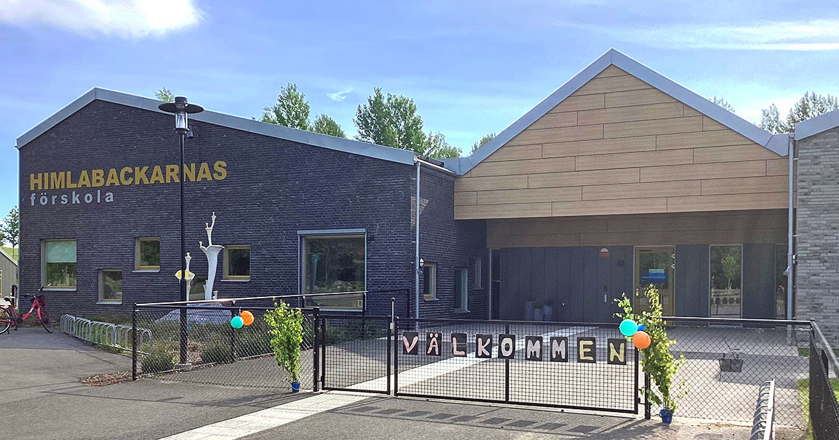 Entrén till Himlabackarnas förskola