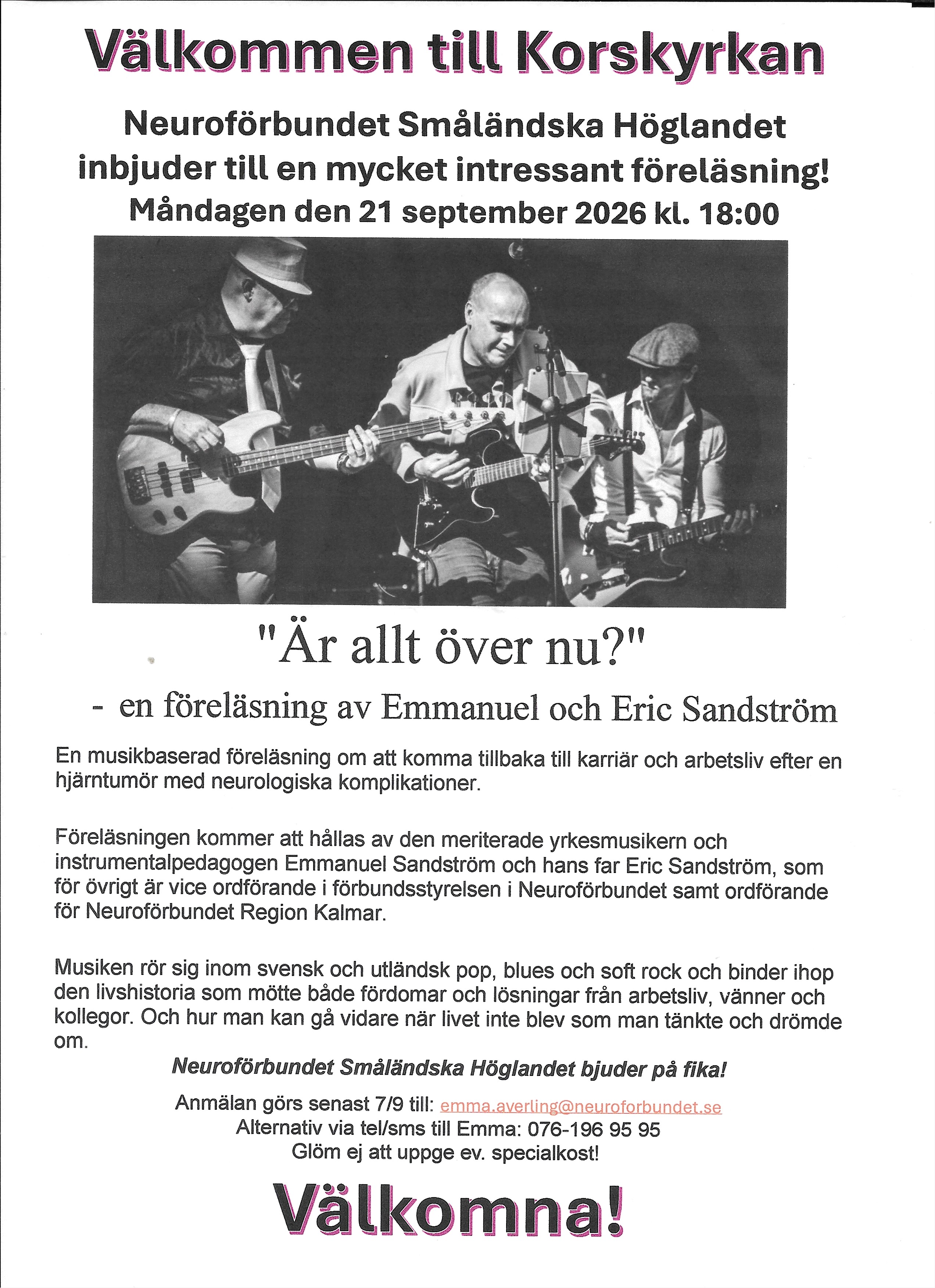 En föreläsning