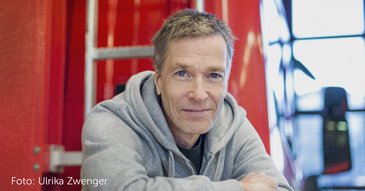 Bilden visar ett fotografi av Johan Anderblad