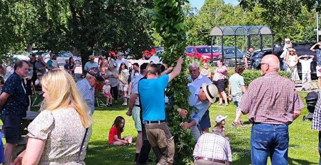 Midsommar i Korsberga