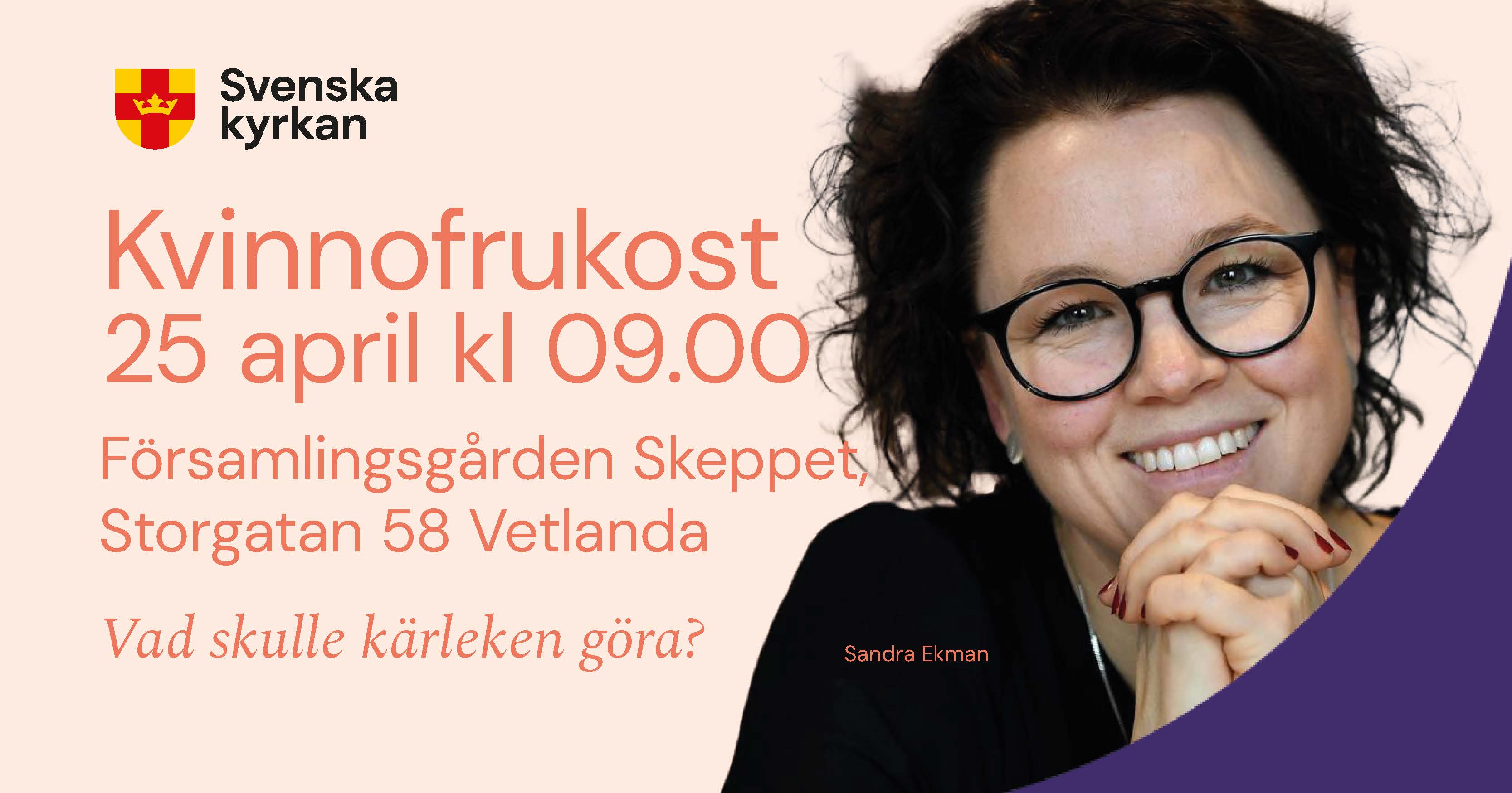 Bilden föreställer Sandra Ekman