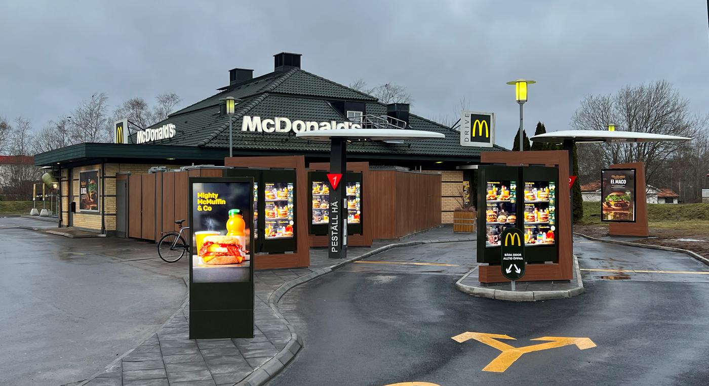 McDonald's restaurang i Vetlanda