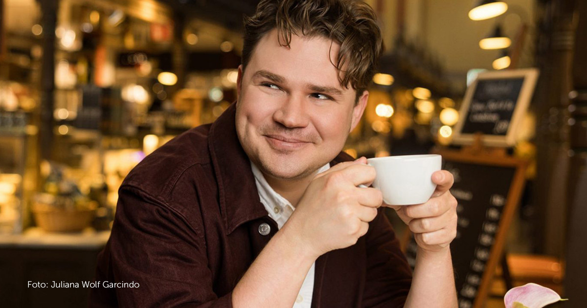 Författaren Christoffer Holst