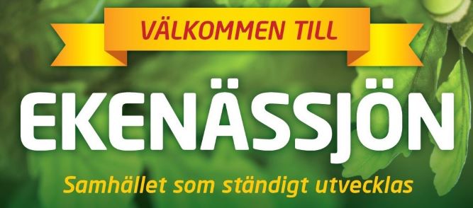 Välkommen till Ekenässjön - Samhället som ständigt utvecklas