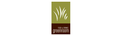 Logotyp för restaurangen Greenroom.