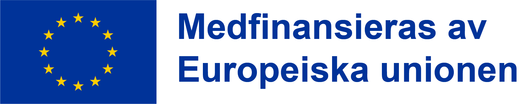 Logotyp - Medfinansieras av Europeiska unionen