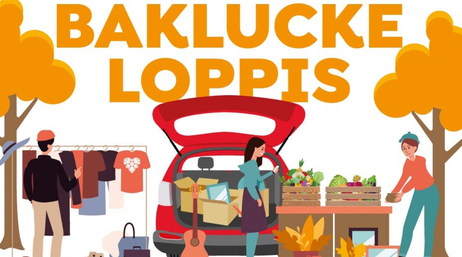 försäljning från bakluckan på en bil